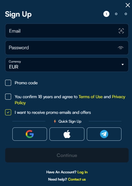 playbunny casino registration